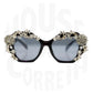 Frosted Florals Sunglasses