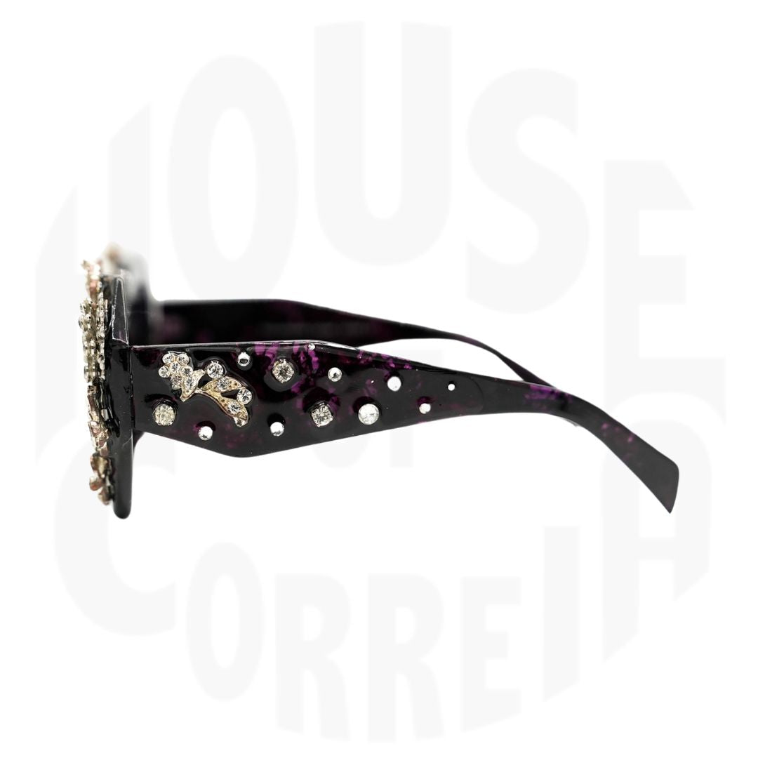 Frosted Florals Sunglasses