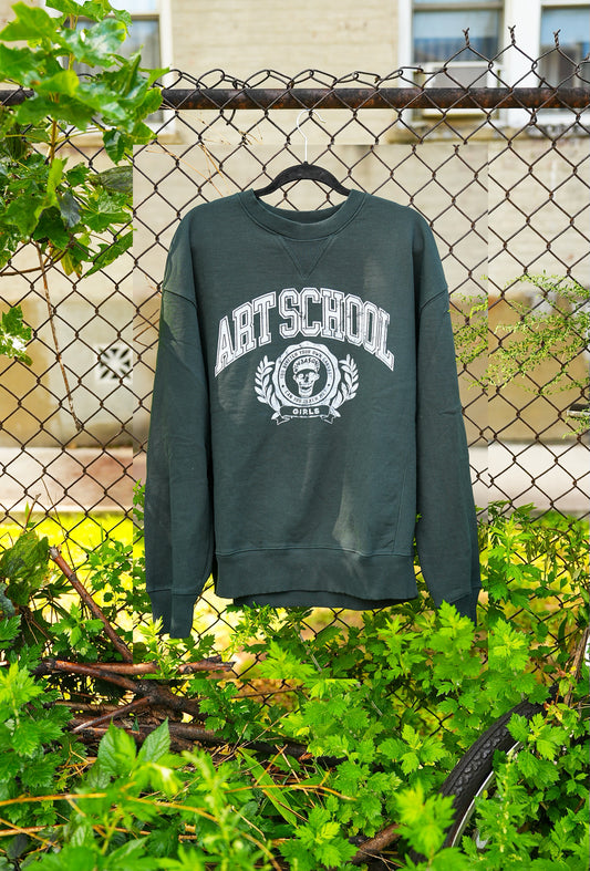 Art School Girls Sweatshirt - Hunter Green